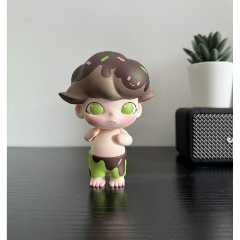 DIMOO Matcha Chocolate Limited Edition Collectible Figure - Cute Anime Vinyl Toy for Display, Gift, and Home Decor