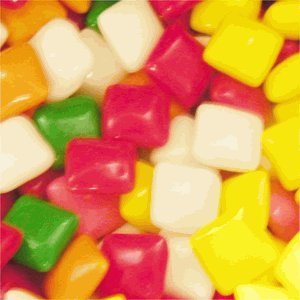 Dubble Bubble Chiclets Bubble Gum - 5lb Bulk Pack for Parties, Events, and Vending Machines | Classic Chewing Candy for Kids and Adults