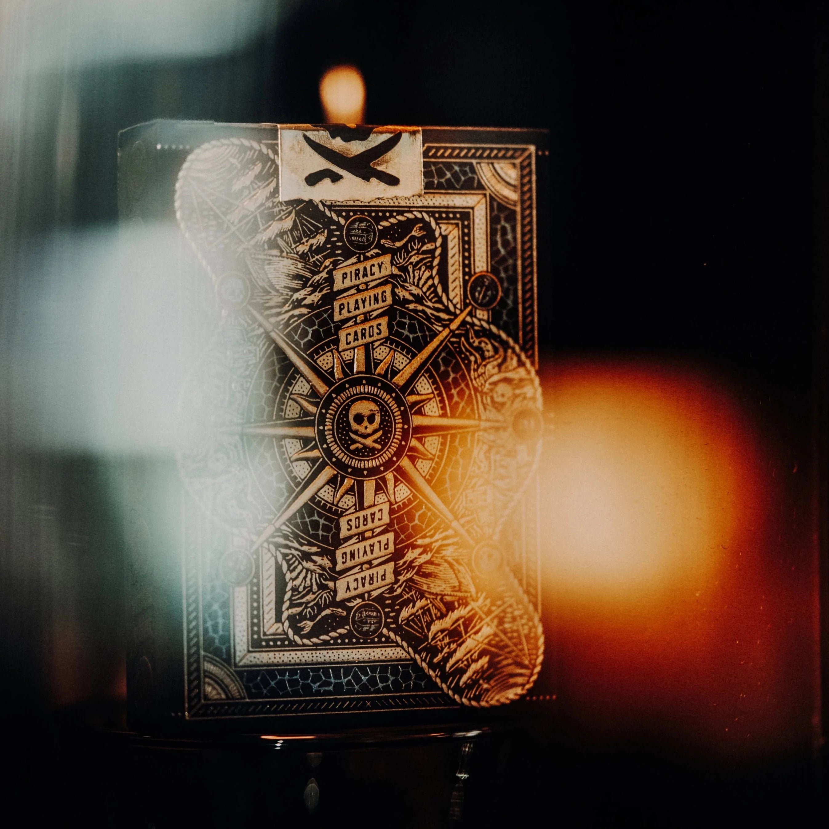 Peter McKinnon & Theory11 Premium Piracy Playing Cards - High-Quality Deck for Magic Tricks, Cardistry, and Poker Games