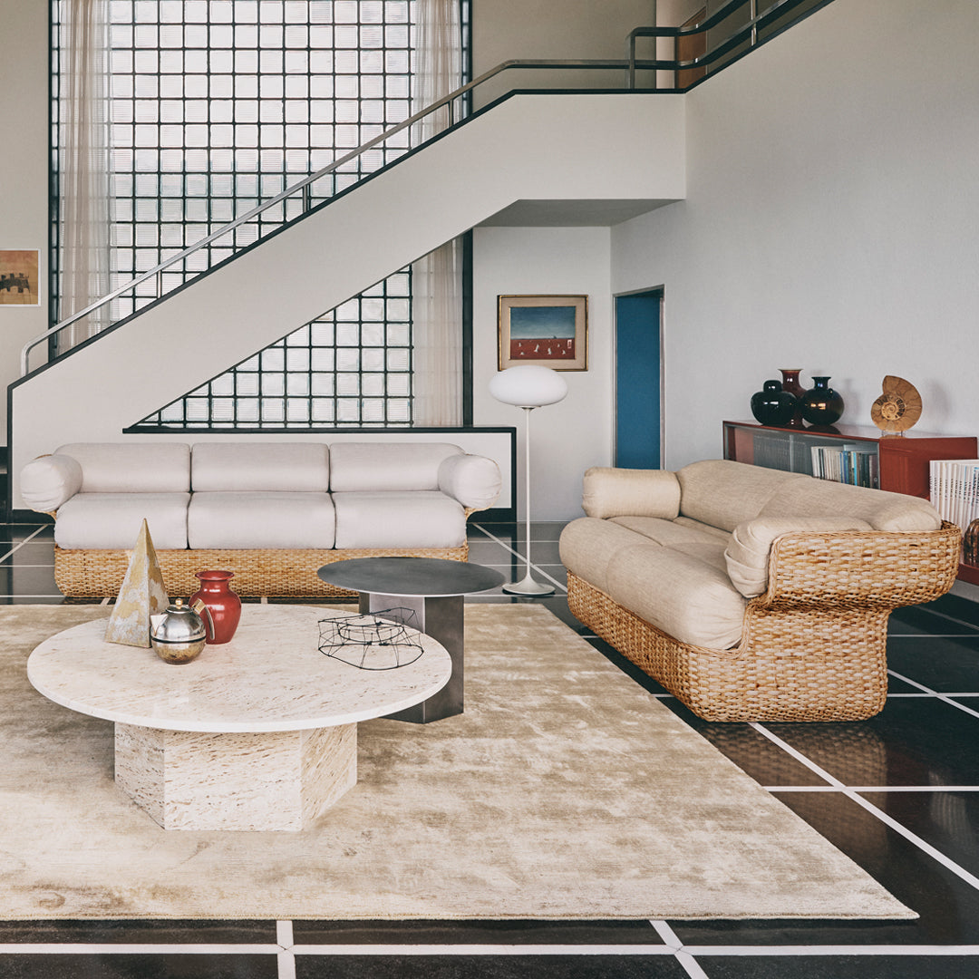 Luxury Gubi x Golran Handmade Rugs - Premium Scandinavian Design Wool & Silk Carpets for Living Room, Bedroom & Office Decor