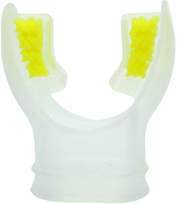 Aquatec Shark Fin Scuba Regulator Mouthpiece - Ergonomic Silicone Diving Gear for Comfortable Underwater Breathing | Perfect for Scuba Diving, Snorkeling & Professional Diving Training