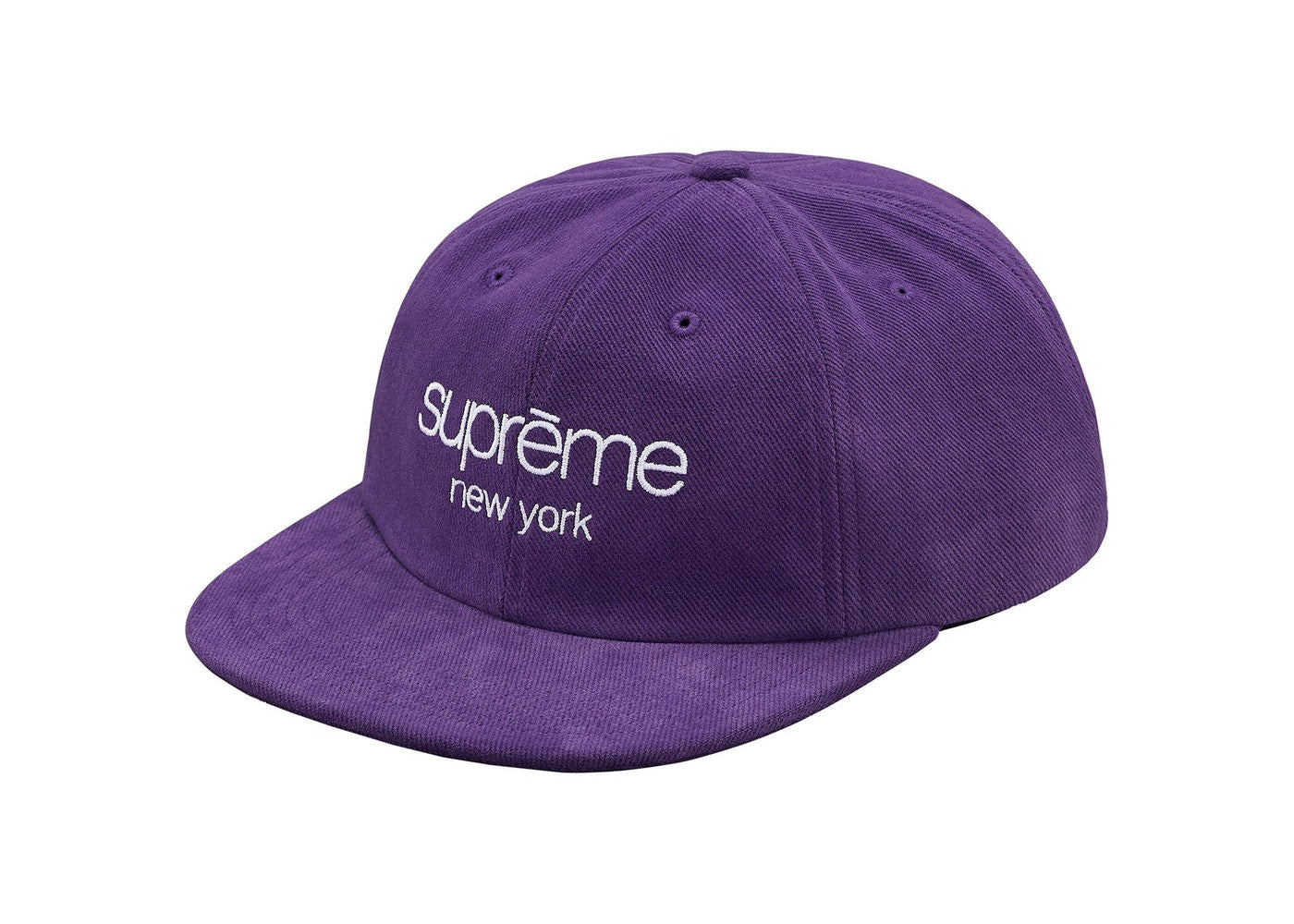 Supreme Classic Logo 6-Panel Hat (SS18 Collection) - Purple Snapback Cap for Men & Women - Perfect for Streetwear Fashion, Hip Hop Style, and Urban Outfits