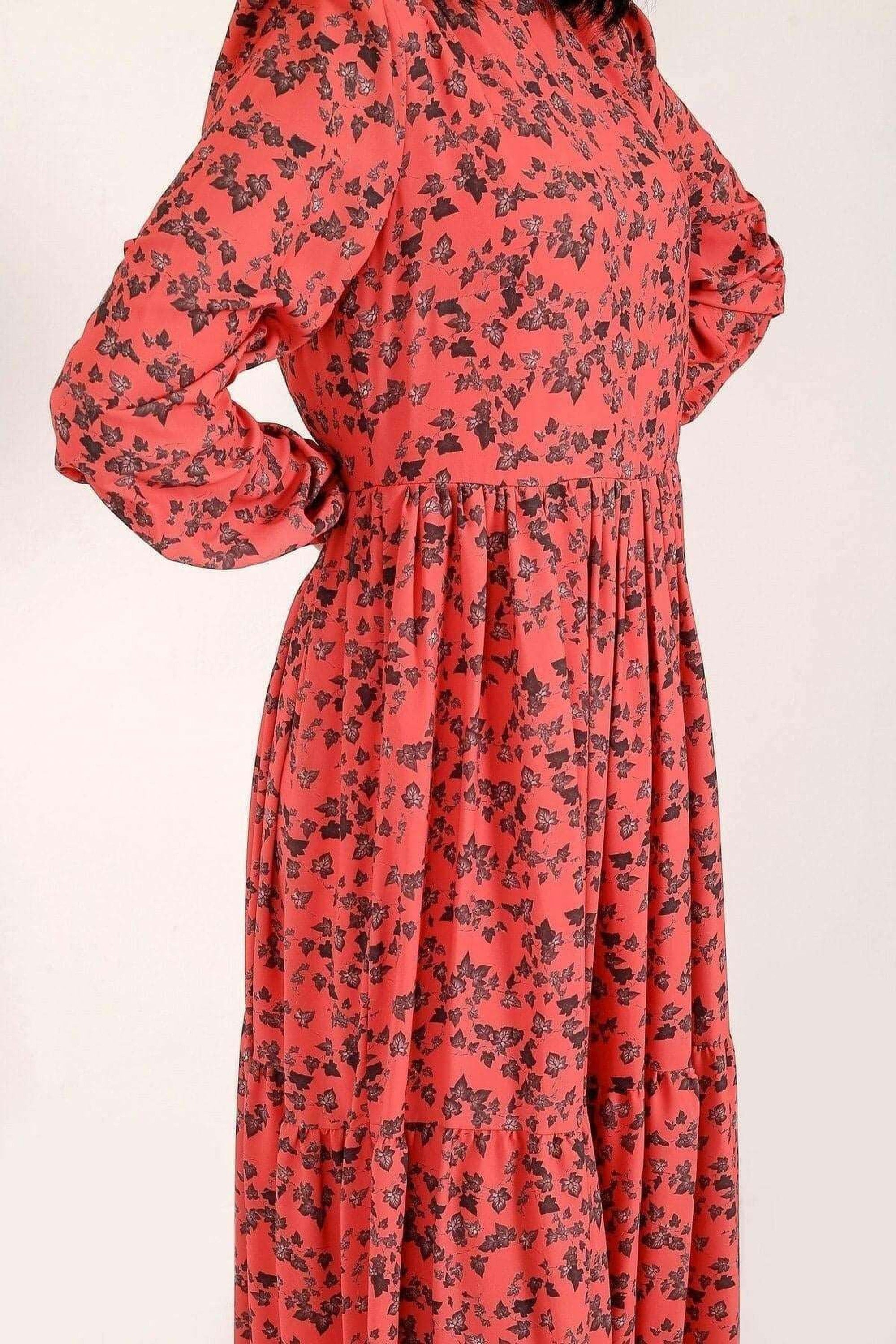 Ellan Women's Long Sleeve Maxi Dress - Flowy Boho Chic Summer Dress for Beach, Vacation & Casual Wear | Plus Size Options Available