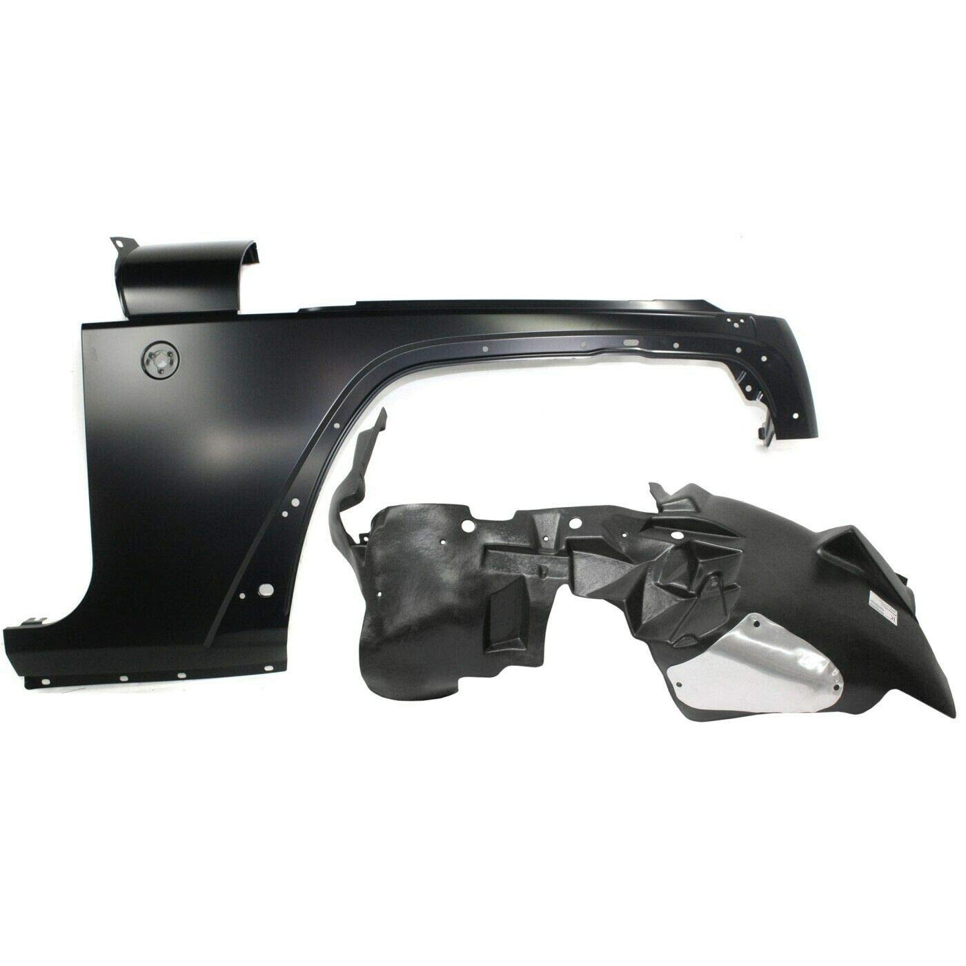 2007-2017 Kit Fender Front Quarter Panel Passenger Right Side RH Hand Replacement - Perfect for DIY Auto Repair & Restoration Projects