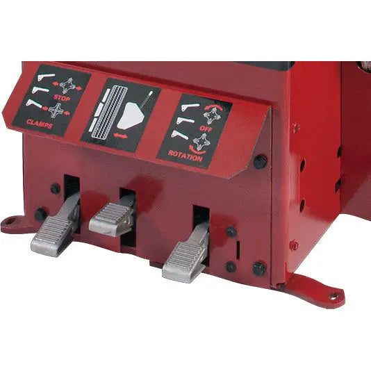 RC 55E Electric Rim Clamp Tire Changer with Robo Arm - Professional Auto Repair Tool for Tire Replacement & Wheel Service - Perfect for Auto Shops, Garages & DIY Enthusiasts
