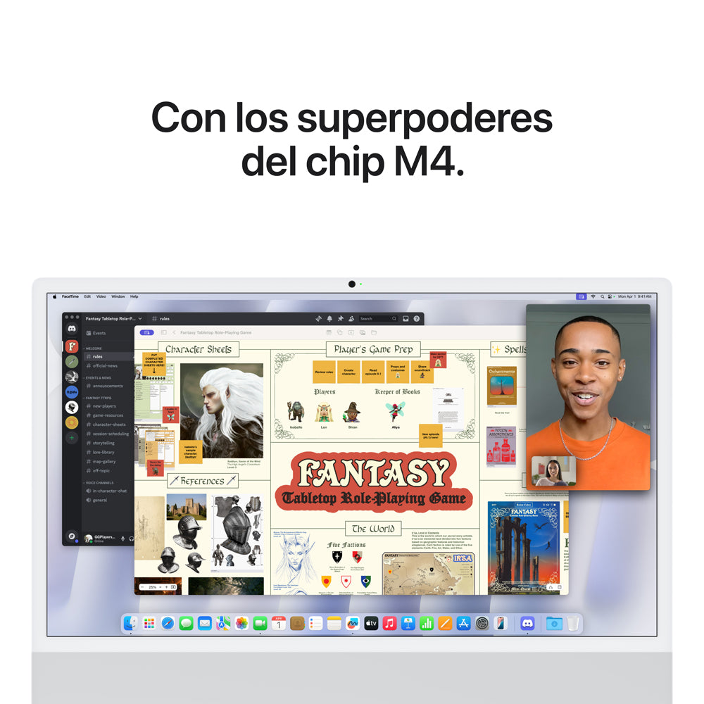 24-inch iMac with 4.5K Retina Display - Apple M4 Chip (10-Core CPU & 10-Core GPU) 512GB SSD in Silver - Perfect for Home Office, Graphic Design & Creative Work