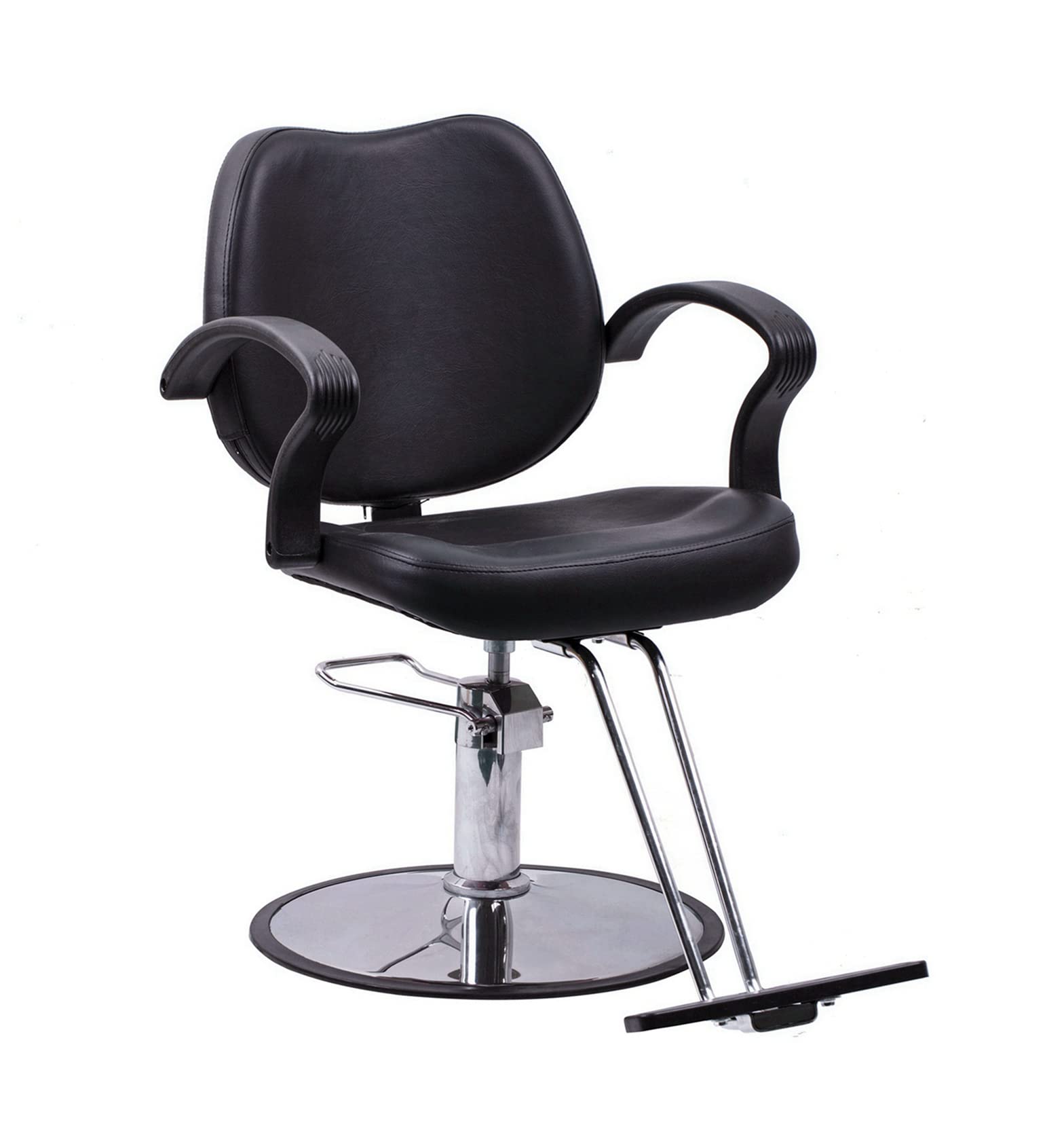 Premium Hydraulic Salon Chair for Hair Stylists - 360° Swivel Barber Chair with Adjustable Height for Beauty Salons & Home Use - Perfect for Haircuts, Styling & Barber Services