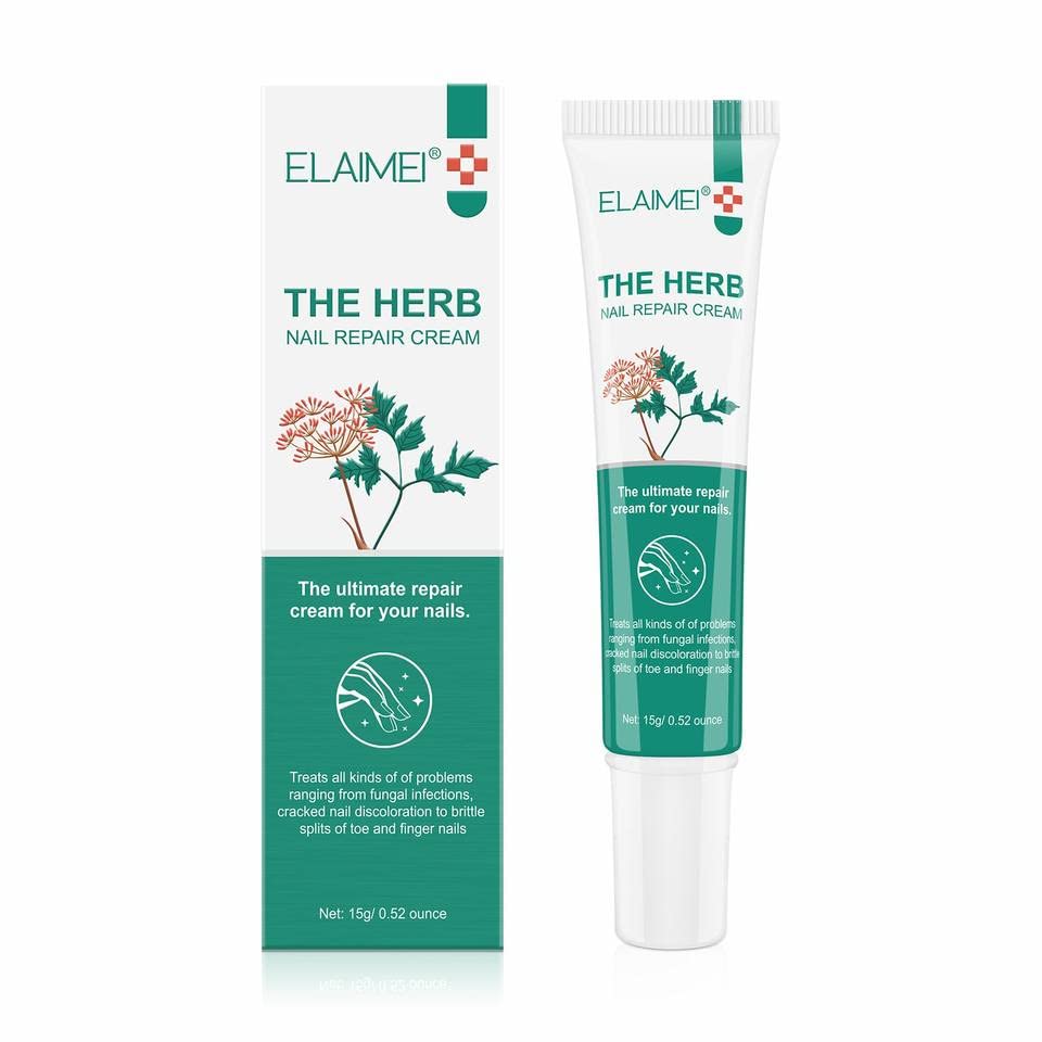 Clean Living™ Nail Repair Cream - Promotes Strong Nail Growth, Rejuvenates Aging Nails, Deep Nourishment for Healthy Cuticles - 15g Nail Care Treatment for Brittle & Damaged Nails - Perfect for Daily Nail Maintenance & Salon-Quality Results at Home