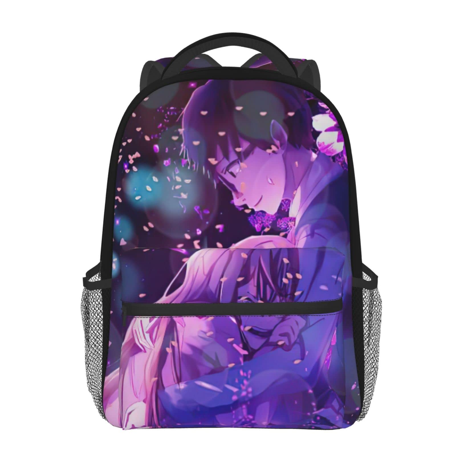 Anime Your Lie In April Backpack - Large Capacity 3D Print Travel Daypack, Waterproof Laptop Bookbag for School, College & Outdoor Adventures
