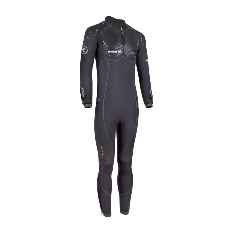 Beuchat Focea Comfort 6.7mm Wetsuit for Men - Premium Neoprene Diving Suit for Scuba Diving, Spearfishing & Cold Water Swimming