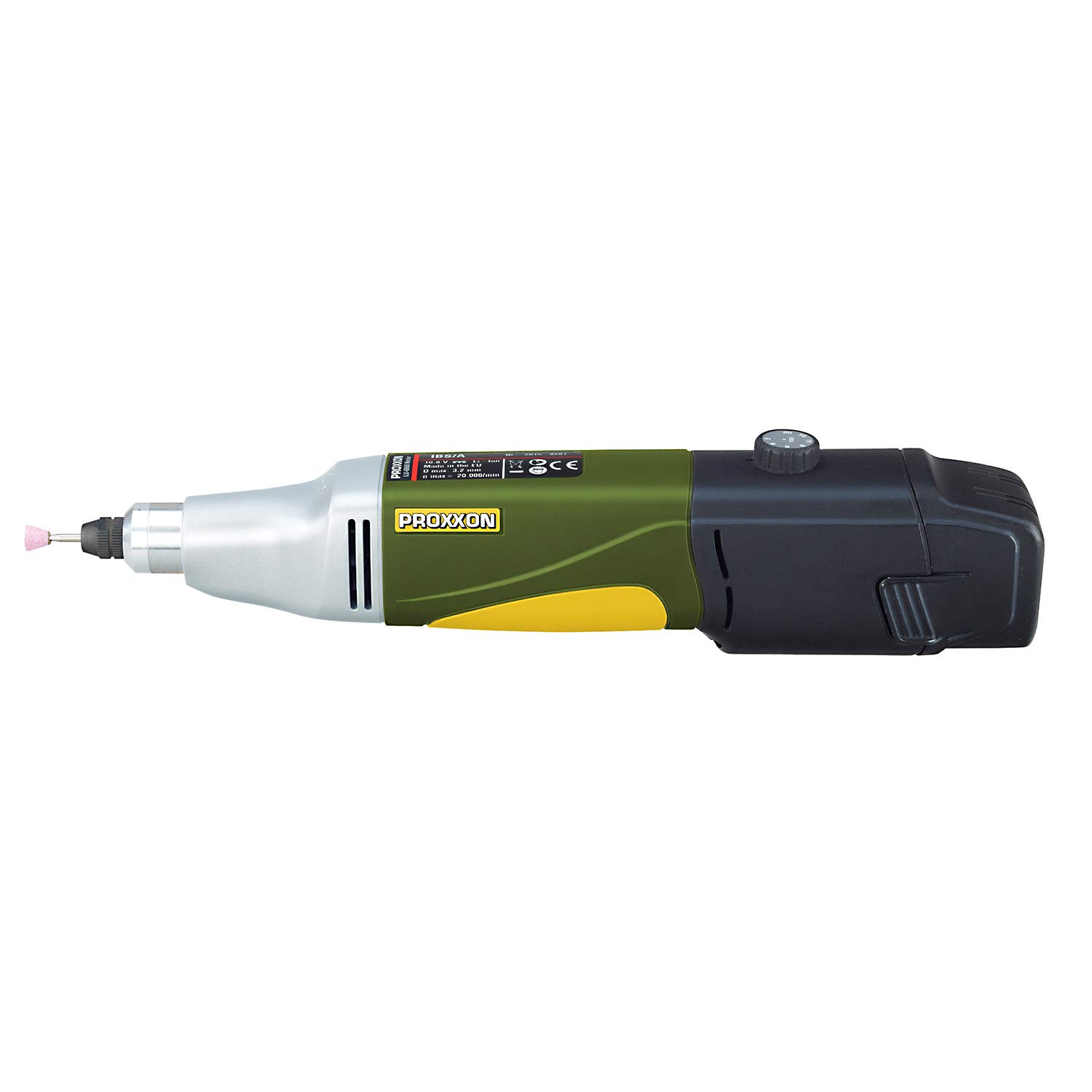 Proxxon 39800 Cordless Rotary Tool IBS/A - Compact & Powerful for DIY, Crafts, and Precision Work - Perfect for Woodworking, Metal Engraving, and Jewelry Making