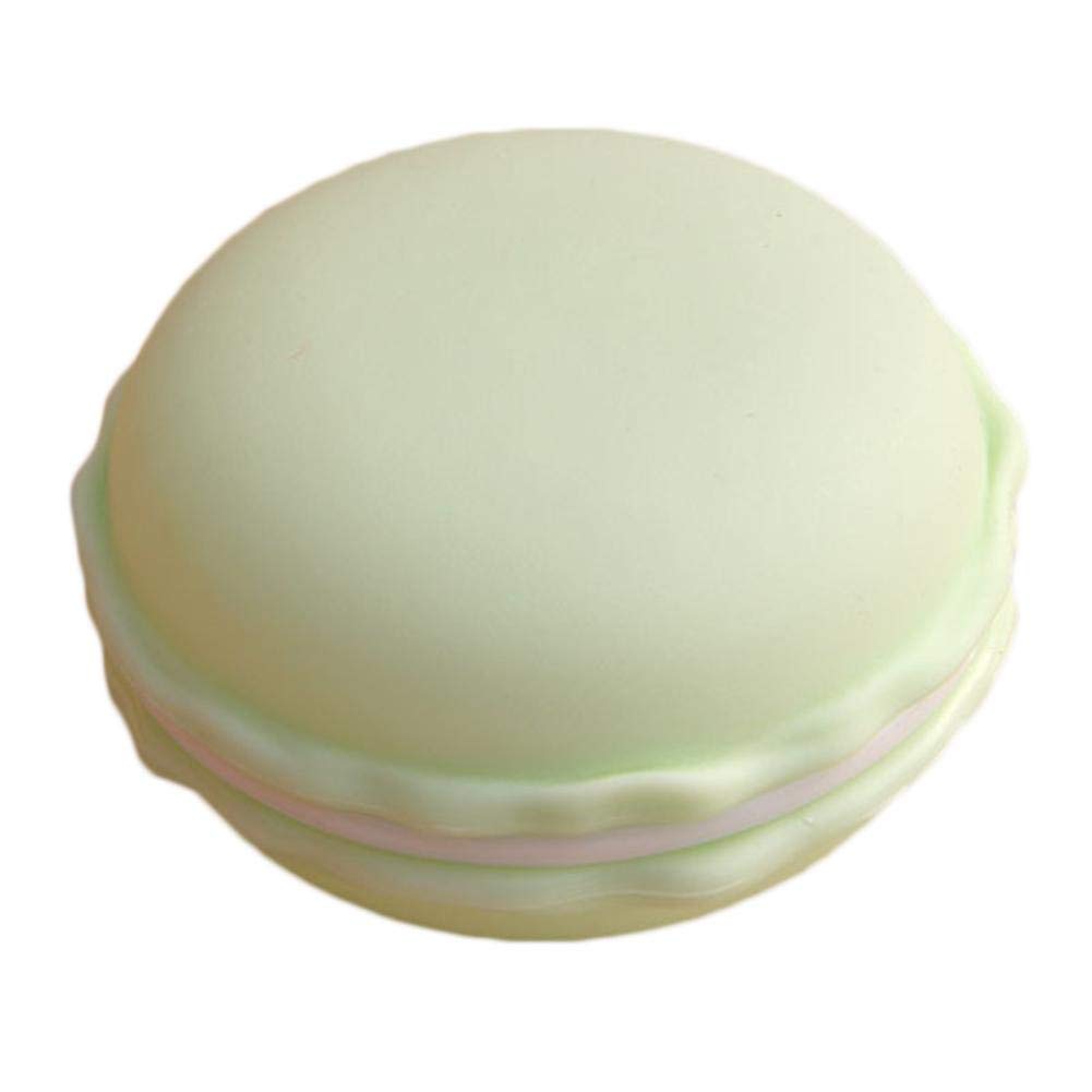 Aovie Macaron Mini Jewelry Box - Portable Ring Necklace Earring Organizer for Women | Travel Jewelry Storage Case for Home, Office & Gifts