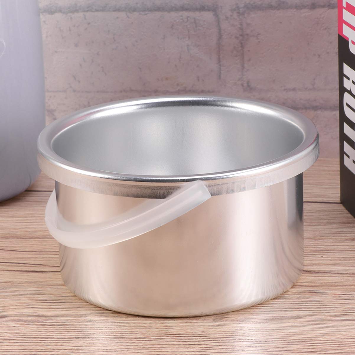 Healifty Wax Warmer Inner Pot - Portable Replacement Bowl for Hair Removal Machine, Waxing Warmer Accessories for Salon & Home Use | Perfect for Eyebrow, Bikini & Body Waxing