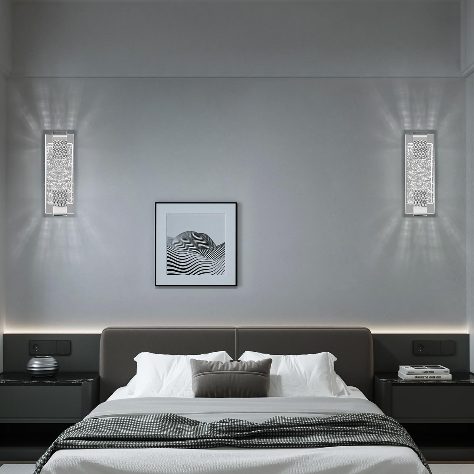 Modern Crystal Wall Sconce Lighting - 19.09