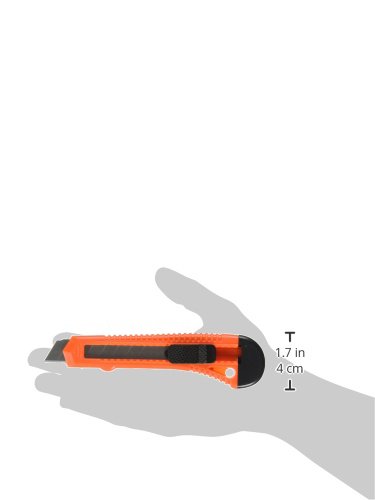 Allied Heavy Duty Snap-Off Utility Knife with 5 Replacement Blades - Perfect for Box Cutting, Crafting, and DIY Projects