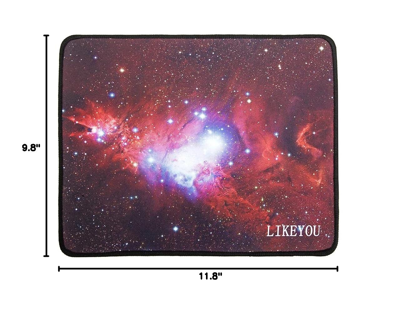 LIKEYOU Large Extended Gaming Mouse Pad with Non-Slip Base - Sky Design for PC, Laptop & Office Use - Perfect for Work, Gaming & Home Office Setup