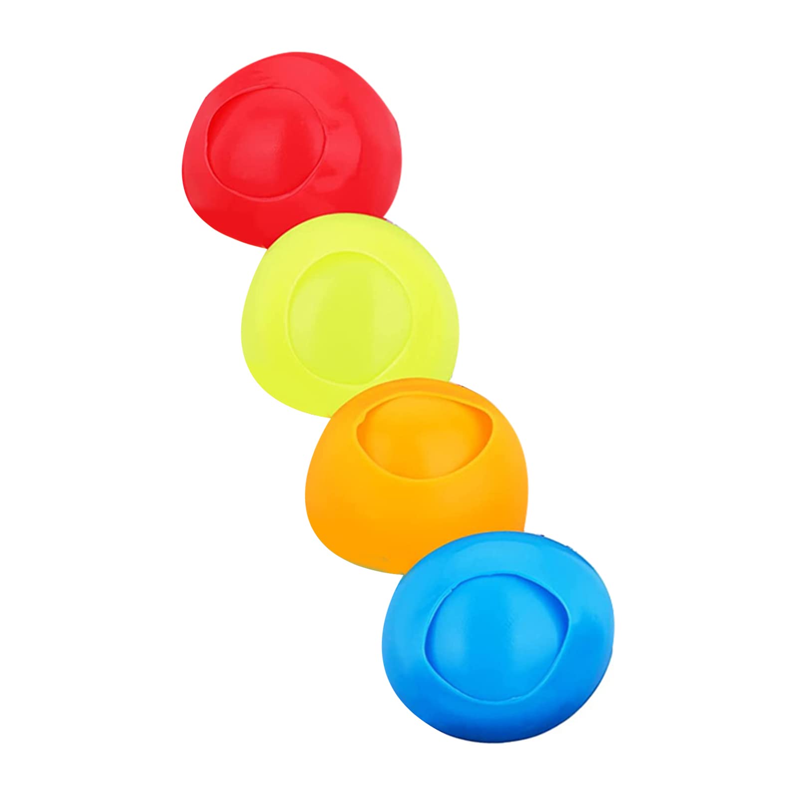 12/24 Pack Reusable Water Balloons - Quick Fill Silicone Splash Balls for Kids - Soft, Safe Outdoor Water Toys for Pool, Beach & Backyard Water Fights - Mixed Color Summer Party Supplies