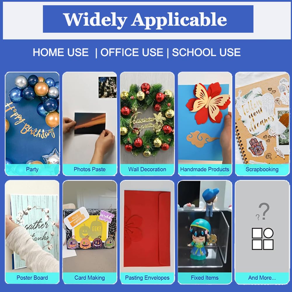 Removable Double Sided Adhesive Dots (100pcs) for Crafts & Posters