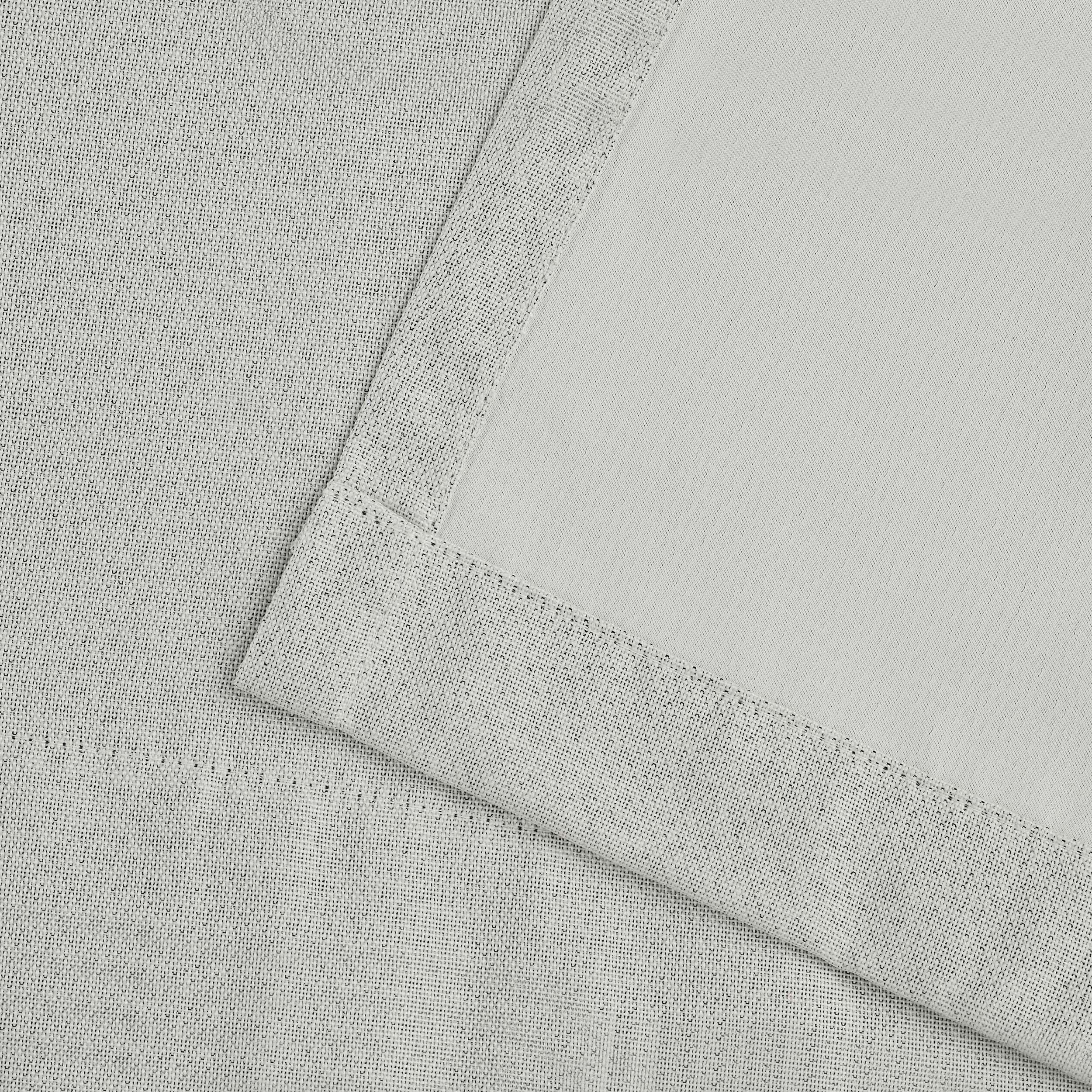 Premium Linen Pattern Blackout Curtains Set - Washable Room Darkening Window Treatments for Bedroom & Living Room - Noise Reducing & Energy Efficient Home Decor