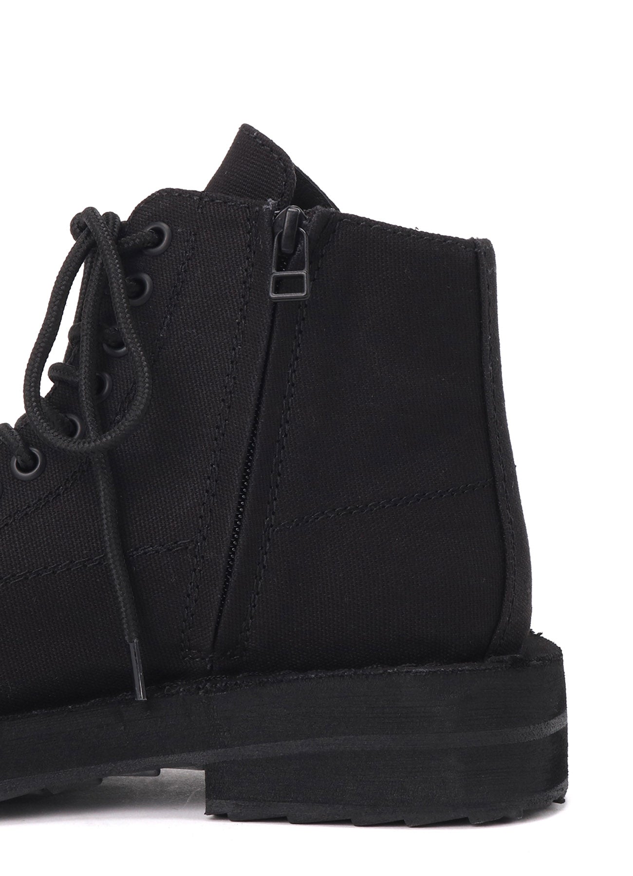 Stylish Cotton Canvas Lace-Up Biker Boots for Women - Trendy Motorcycle Ankle Booties for Casual Outfits & Fall Fashion