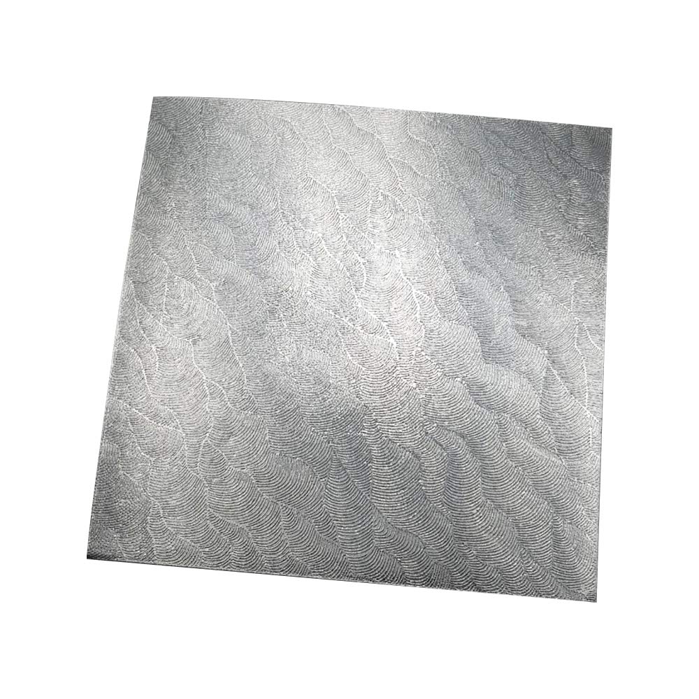 Premium 100-Pack Silver Origami Paper Sheets with Cloud Pattern - 3x3 Inch Pearl Coated Folding Squares for Origami Cranes, DIY Scrapbooking & Paper Crafts - Perfect for Gifts, Home Decor & Kids' Art Projects