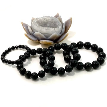 Rainbow Obsidian Bracelet for Women - Natural Stone Healing Crystal Jewelry for Protection & Positive Energy - Perfect for Meditation, Yoga & Spiritual Gifts