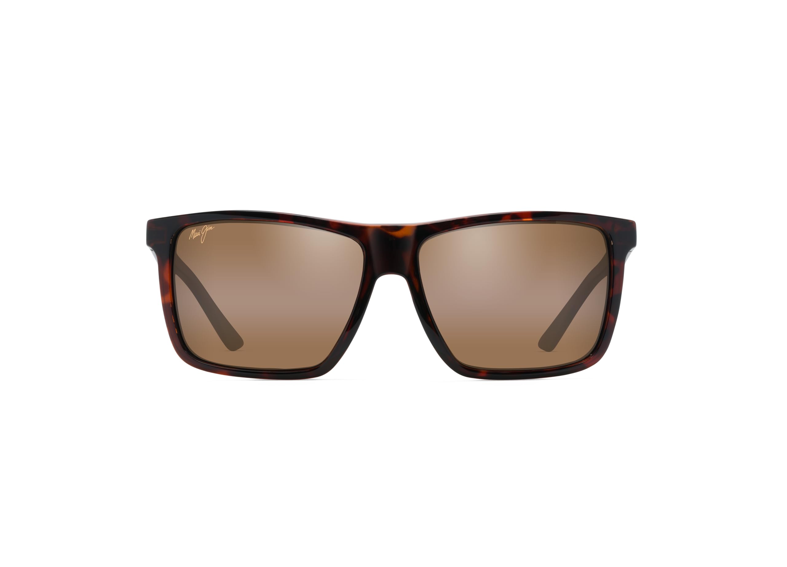 Maui Jim Mamalu Bay Rectangular Polarized Sunglasses for Men & Women - UV Protection, Lightweight Frame - Perfect for Beach, Driving & Outdoor Activities