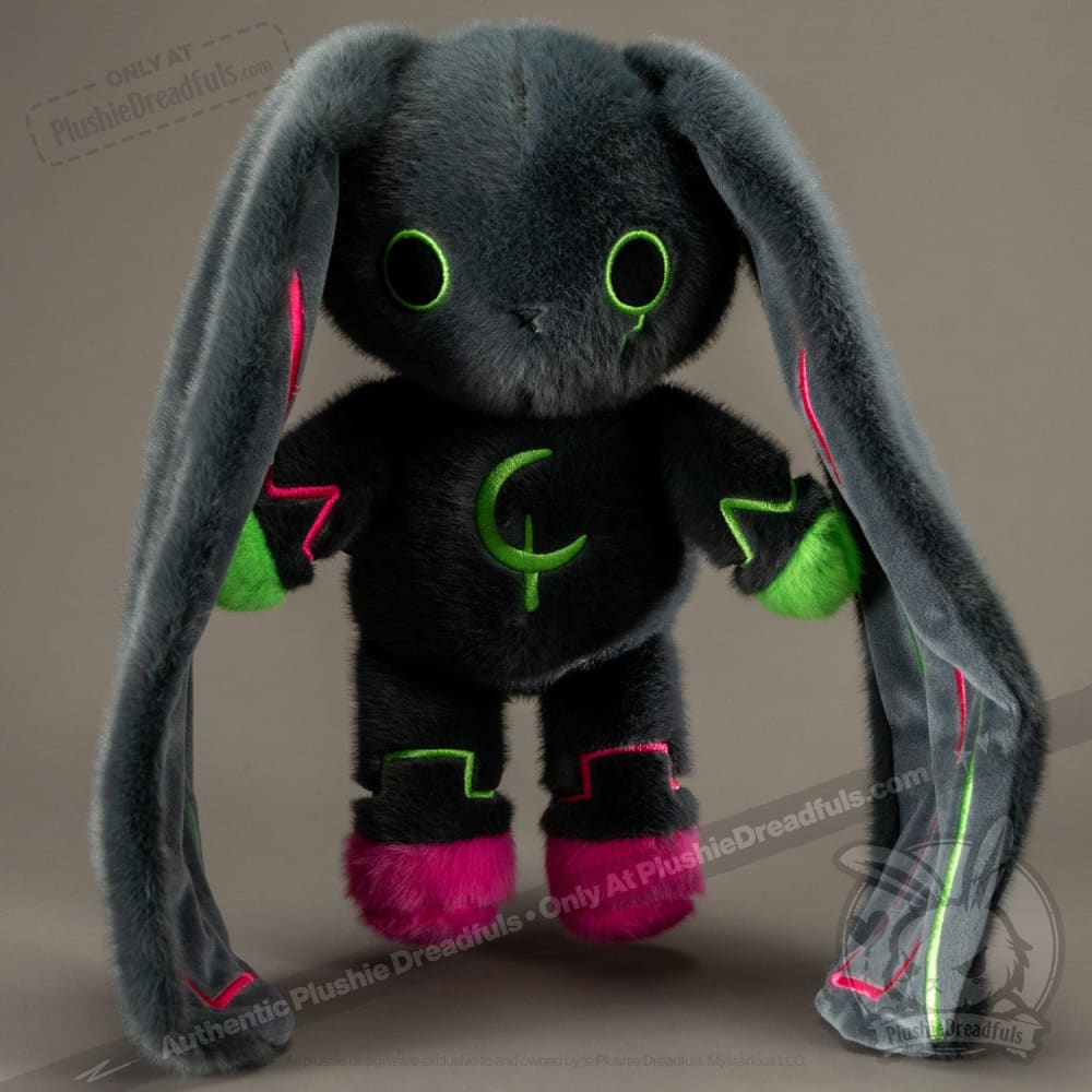 Plushie Dreadfuls DPDR Rabbit Stuffed Animal - Soft Plush Toy for Anxiety Relief, Mental Health Awareness & Comfort | Perfect Gift for Therapy, PTSD Support & Emotional Wellness