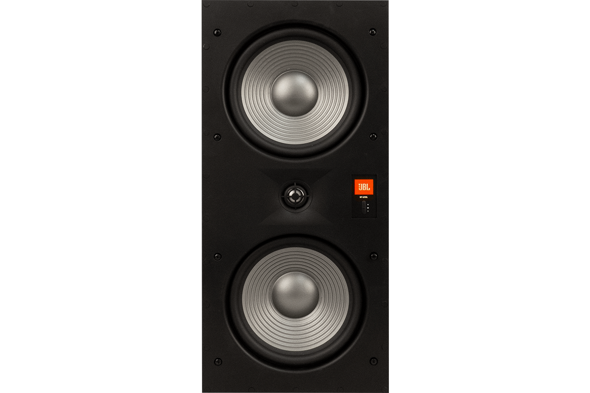 JBL Studio 2 88IW Dual 8-Inch In-Wall Speaker - High Performance Home Audio System for Surround Sound, Home Theater & Indoor Entertainment (Each)