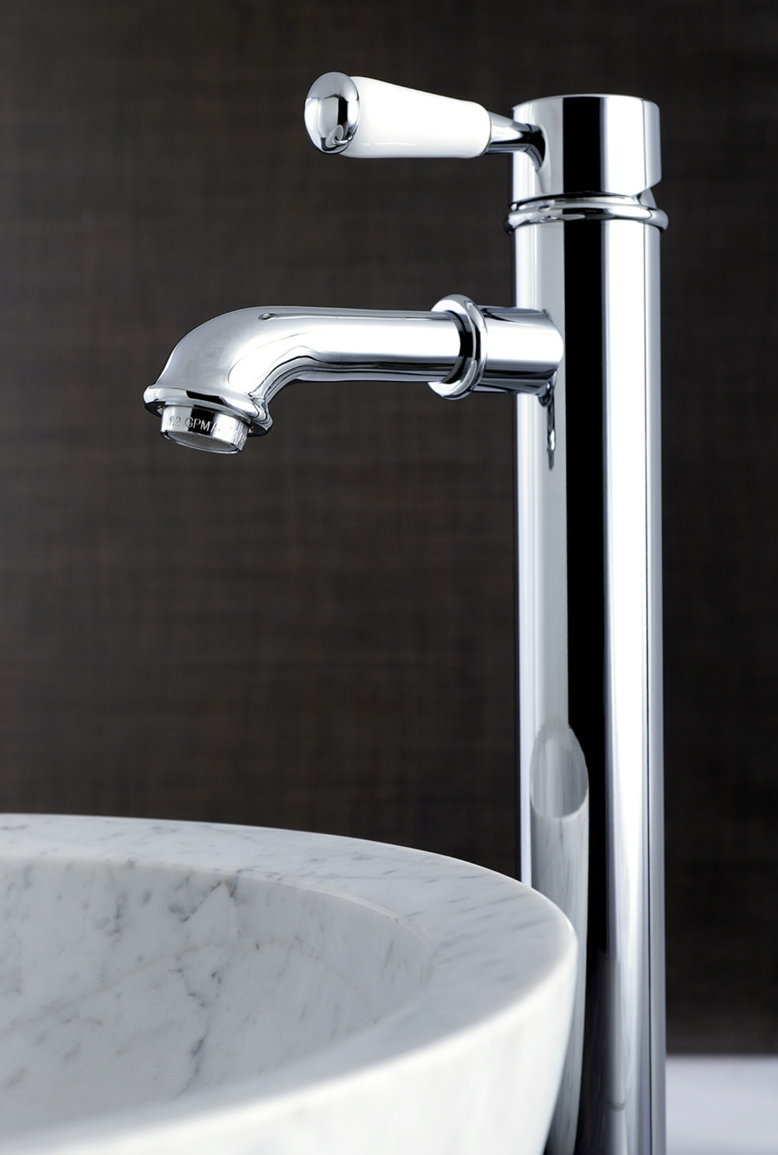 Modern Paris Single Handle Vessel Sink Faucet - Brushed Nickel Bathroom Sink Faucet for Vanity, Powder Room & Luxury Washbasin - Perfect for Contemporary Home Decor & Spa-Style Bathrooms