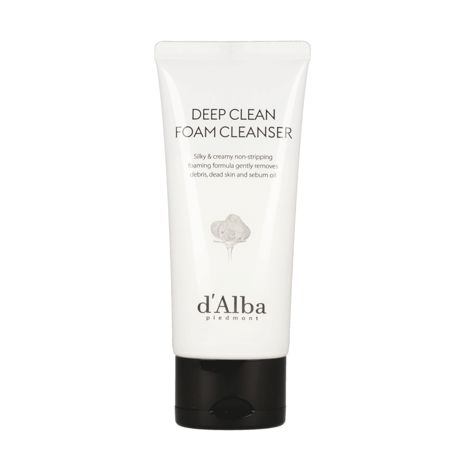 d'Alba White Truffle Deep Clean Foam Cleanser 80ml - Korean Skincare for Acne Prone & Oily Skin - Gentle Daily Face Wash for Clear Complexion - Perfect for Morning & Night Routine