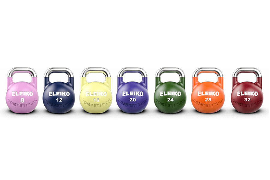 Eleiko Competition Kettlebells - Professional Grade Cast Iron Kettlebells for CrossFit, Weightlifting & Home Gym Workouts | Perfect for Strength Training, HIIT & Functional Fitness
