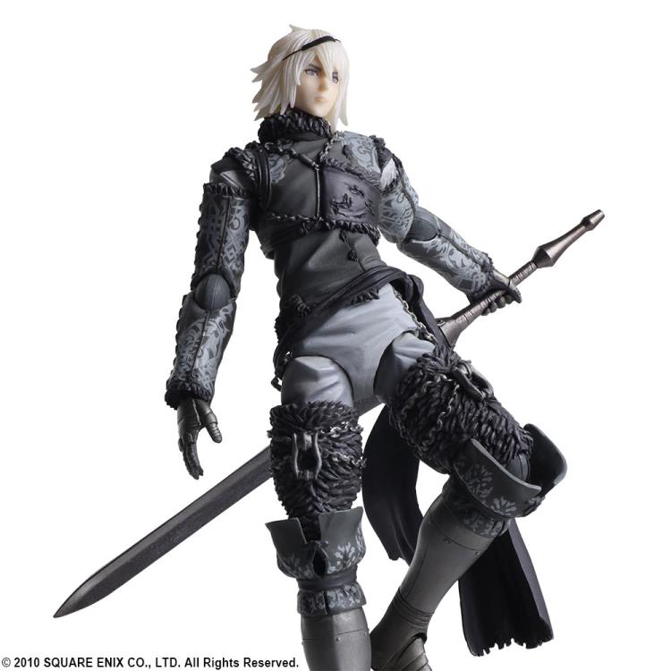 Bring Arts Nier Replicant Nier & Emil Action Figures Set of 2 - Collectible Anime Figures for Display & Gaming Enthusiasts - Perfect for Shelf Decor, Cosplay Props & Gift Giving