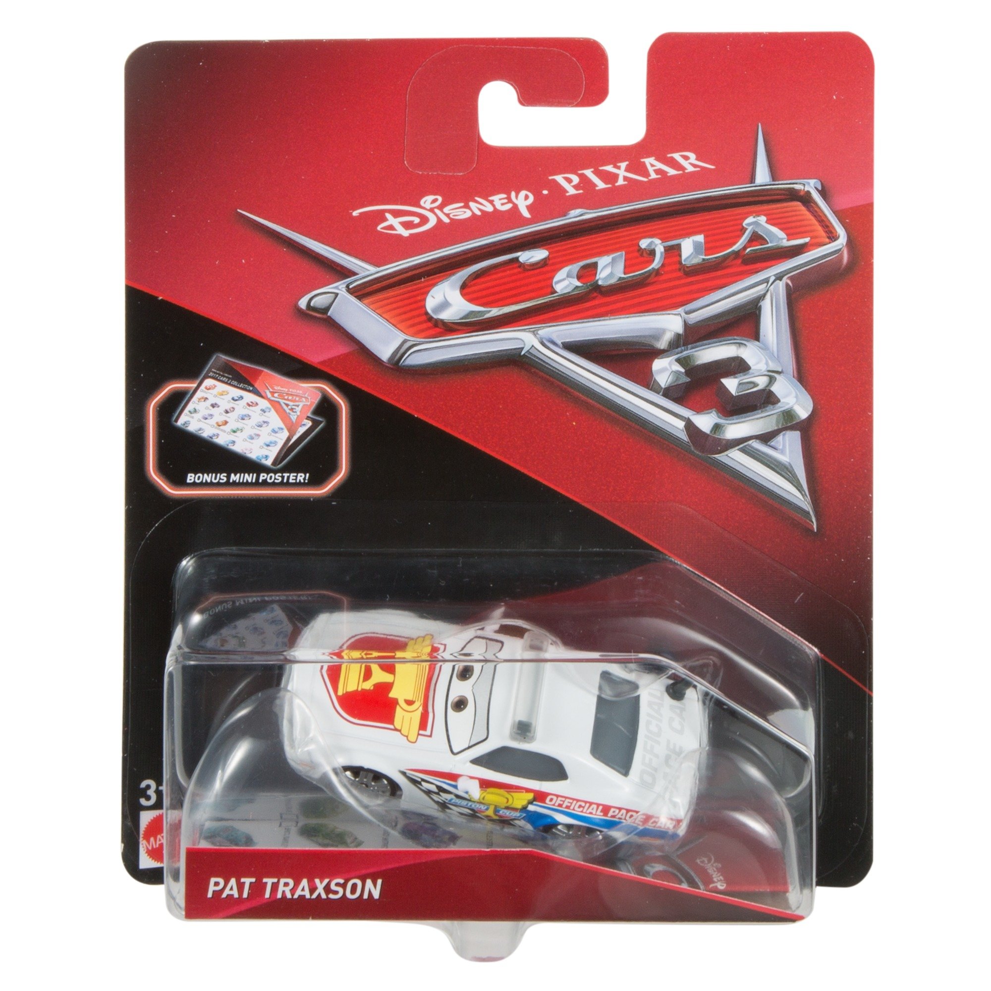 Disney Cars Lightning McQueen Die-Cast Vehicle Toy - Miniature Collectible Race Car from Cars Movie for Kids Ages 3+ (Multicolor, DXV80) - Perfect for Playtime, Birthday Gifts & Disney Collections