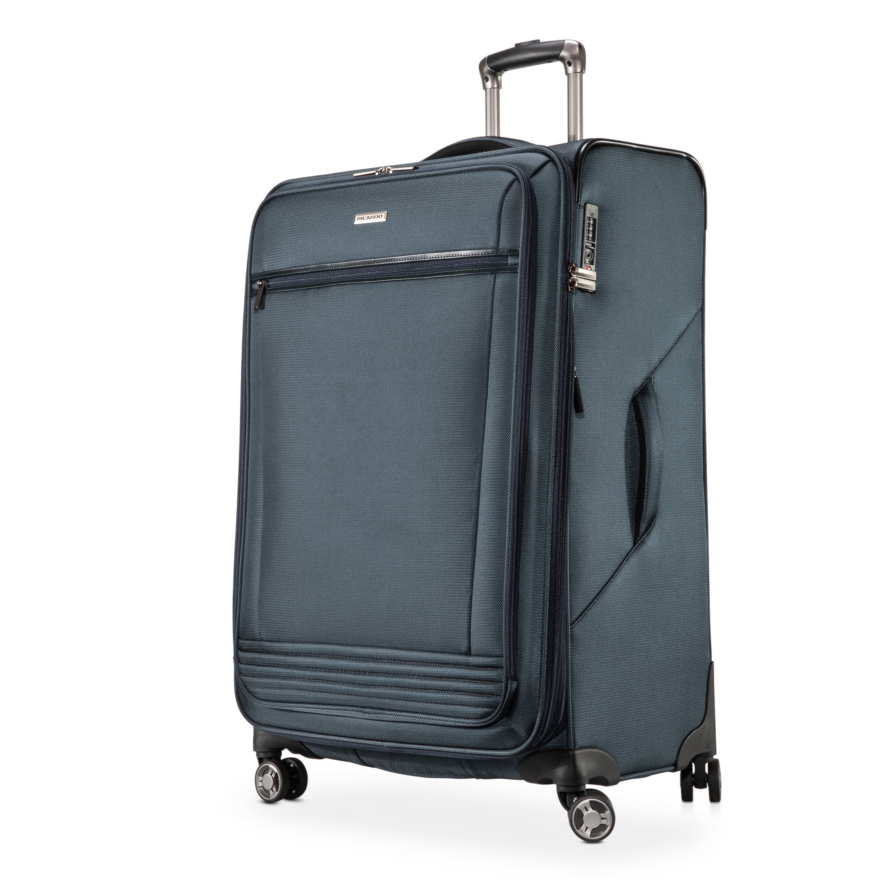 Ricardo Beverly Hills Avalon Spinner 3-Piece Luggage Set - Lightweight Expandable Suitcase with 360° Wheels for Travel, Business Trips & Family Vacations