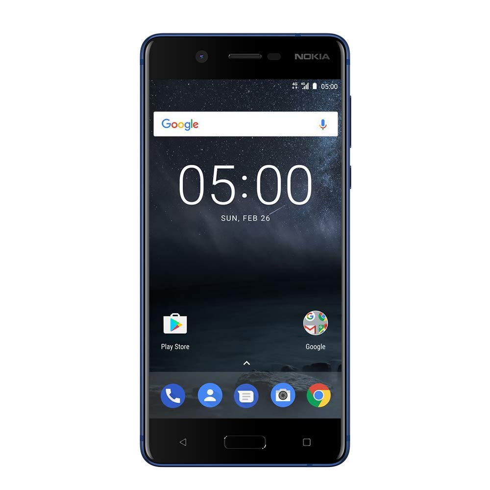 Nokia 5 Unlocked Smartphone - Android 9.0 Pie, 16GB Storage, 13MP Camera, Dual SIM - Perfect for Travel, Work & Everyday Use