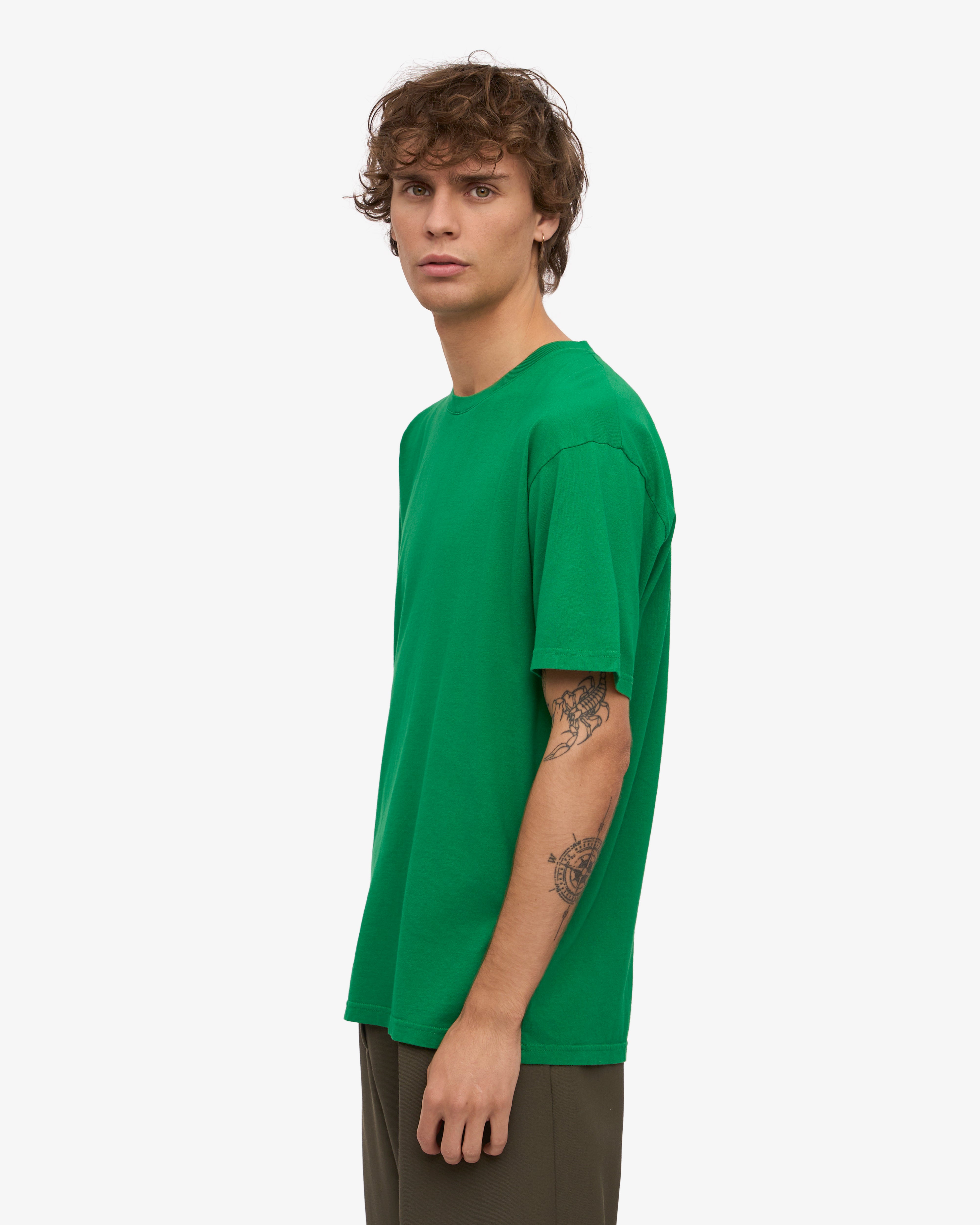 Classic Organic Cotton T-Shirt for Men & Women | Soft & Comfortable Kelly Green Tee | Perfect for Casual Wear, Gym & Outdoor Activities