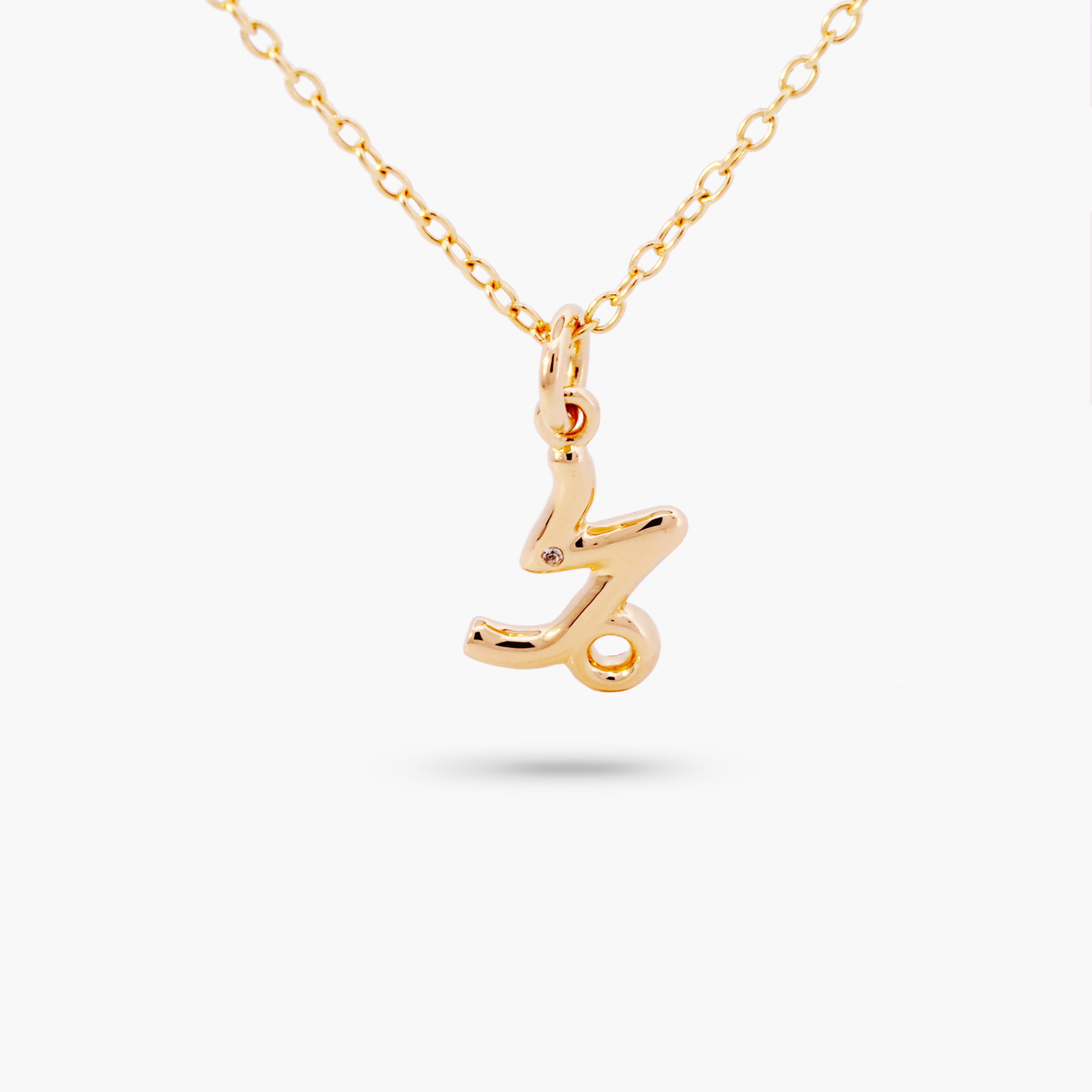 Amare Wear Capricorn Zodiac Sign Necklace - Perfect for Birthdays, Gifts & Astrology Lovers