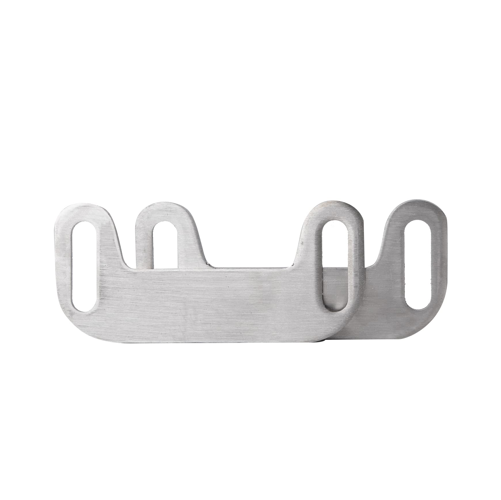Harley Davidson Touring Stretched Bags Exhaust Adjustable Bracket Kit - 2PC Stainless Steel Motorcycle Exhaust Mounting Brackets for Centering with Extended Bags & Fender - Perfect for Long Rides & Custom Harley Builds