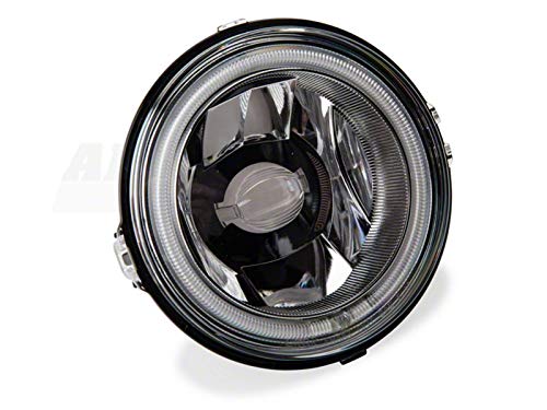 Raxiom CCFL Halo Fog Lights Chrome for 2013-2014 Ford Mustang GT | Bright White Halo Rings | Durable Fog Light Kit for Night Driving & Bad Weather Visibility