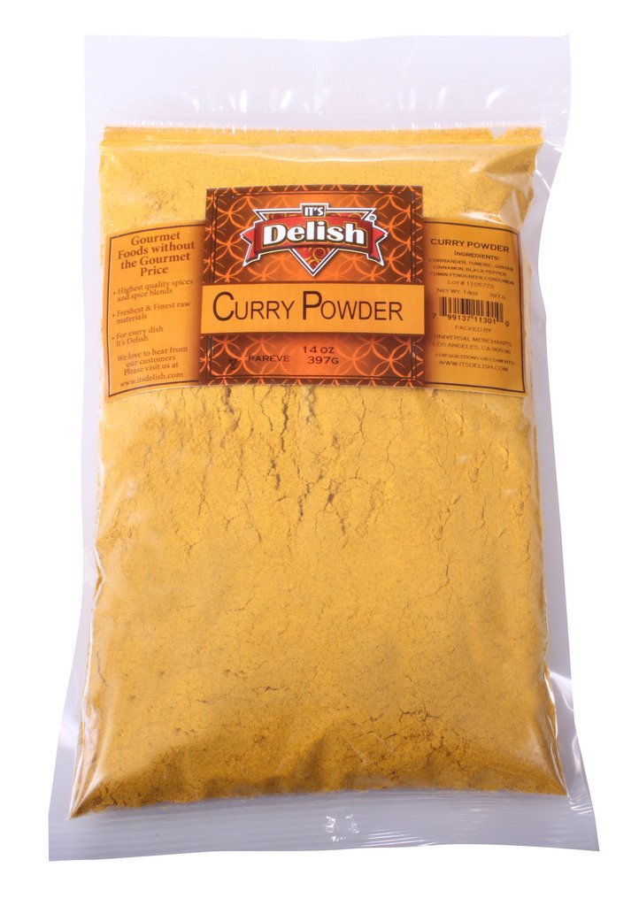 Premium All-Natural Gourmet Curry Powder by Its Delish - 1 lb Bulk Size | Perfect for Indian Cuisine, Soups, Stews & Homemade Spice Blends