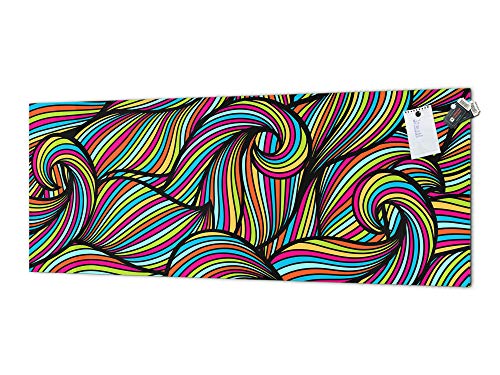 Wavy curled pattern