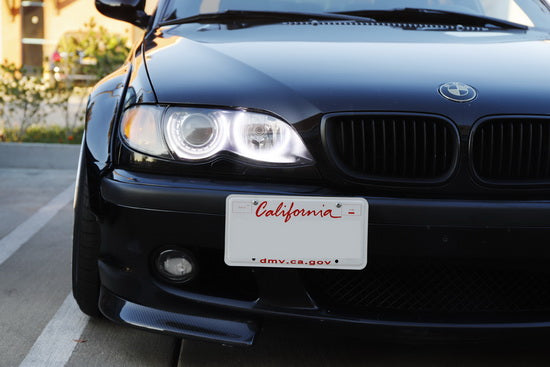 BMW 3 5 6 X & MINI Front Bumper Tow Hook License Plate Mounting Bracket - Universal Fit for Car Accessories - Perfect for Parking Protection & Custom Style