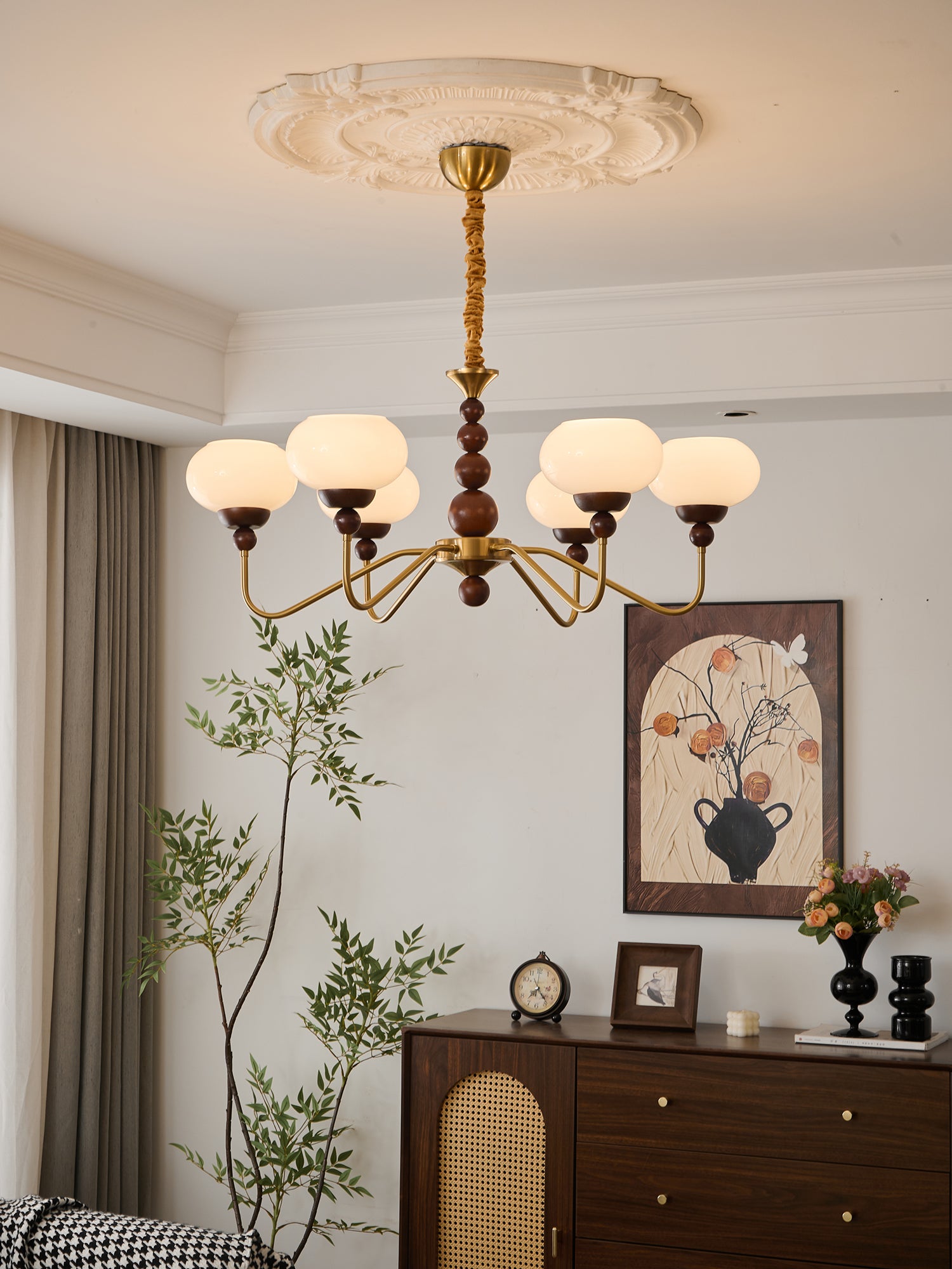 Elegant Bellini Crystal Chandelier - Modern Luxury Ceiling Light Fixture for Dining Room, Bedroom & Living Room Decor