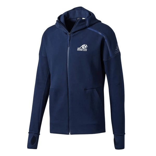 Adidas Z.N.E. Full Zip Men's Hoodie - Lightweight Athletic Pullover for Running, Gym & Casual Wear | BRIGHTON SC Collection