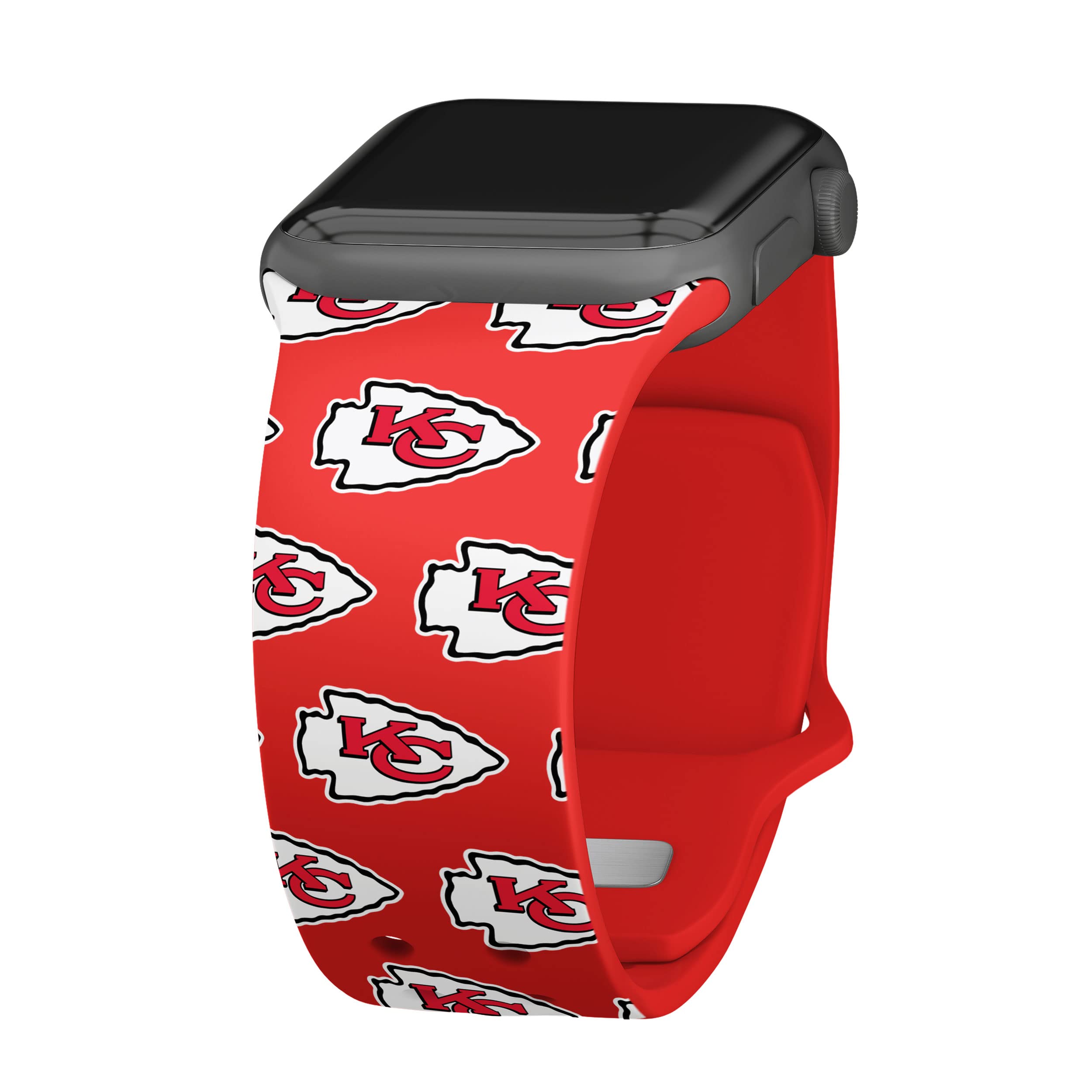 Kansas City Chiefs HD Apple Watch Band - Compatible with All Apple Watch Models - Perfect for Game Day, Sports Fans & Team Spirit