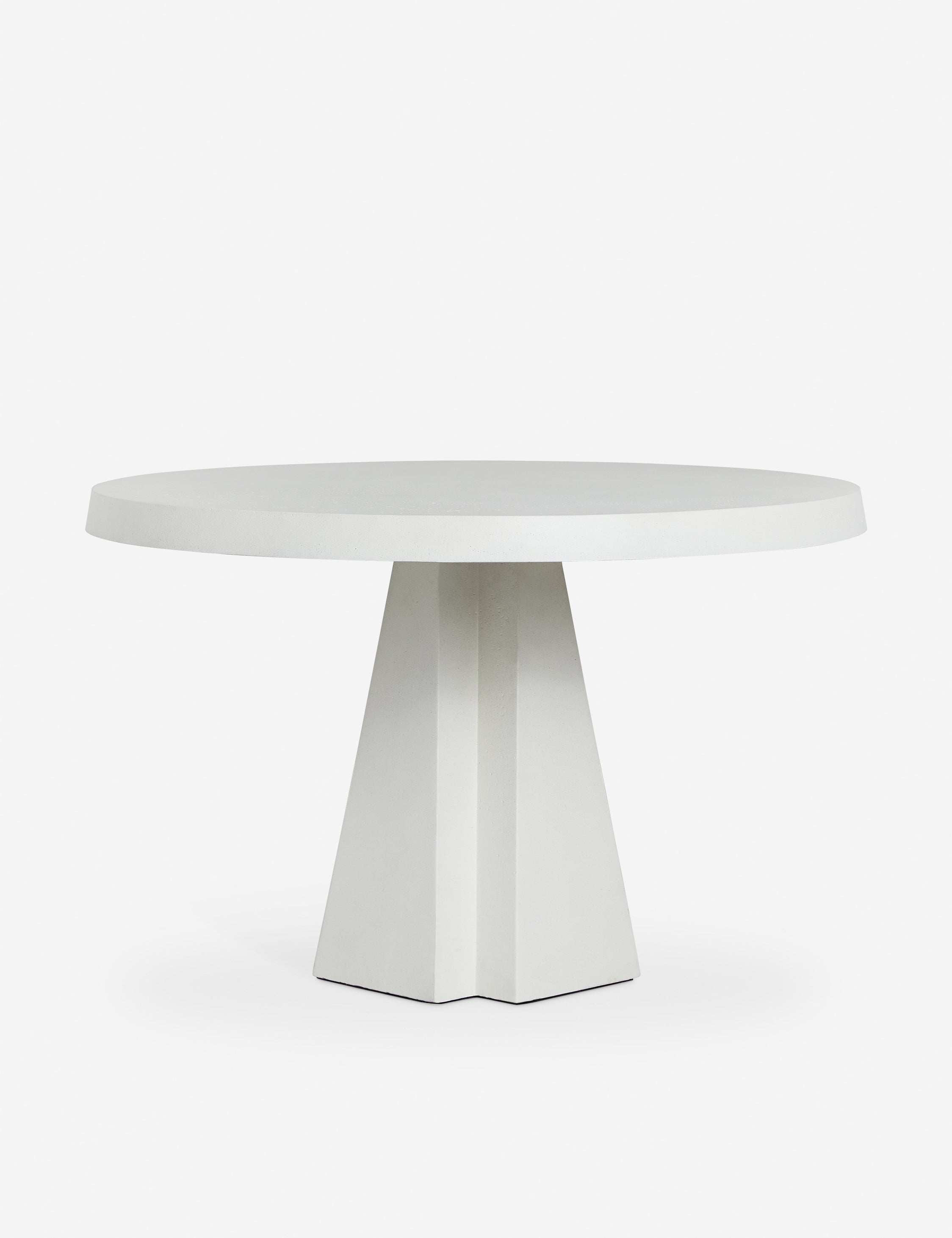 Avila Round Dining Table for Indoor and Outdoor Use - Perfect for Patio, Garden, and Backyard Dining