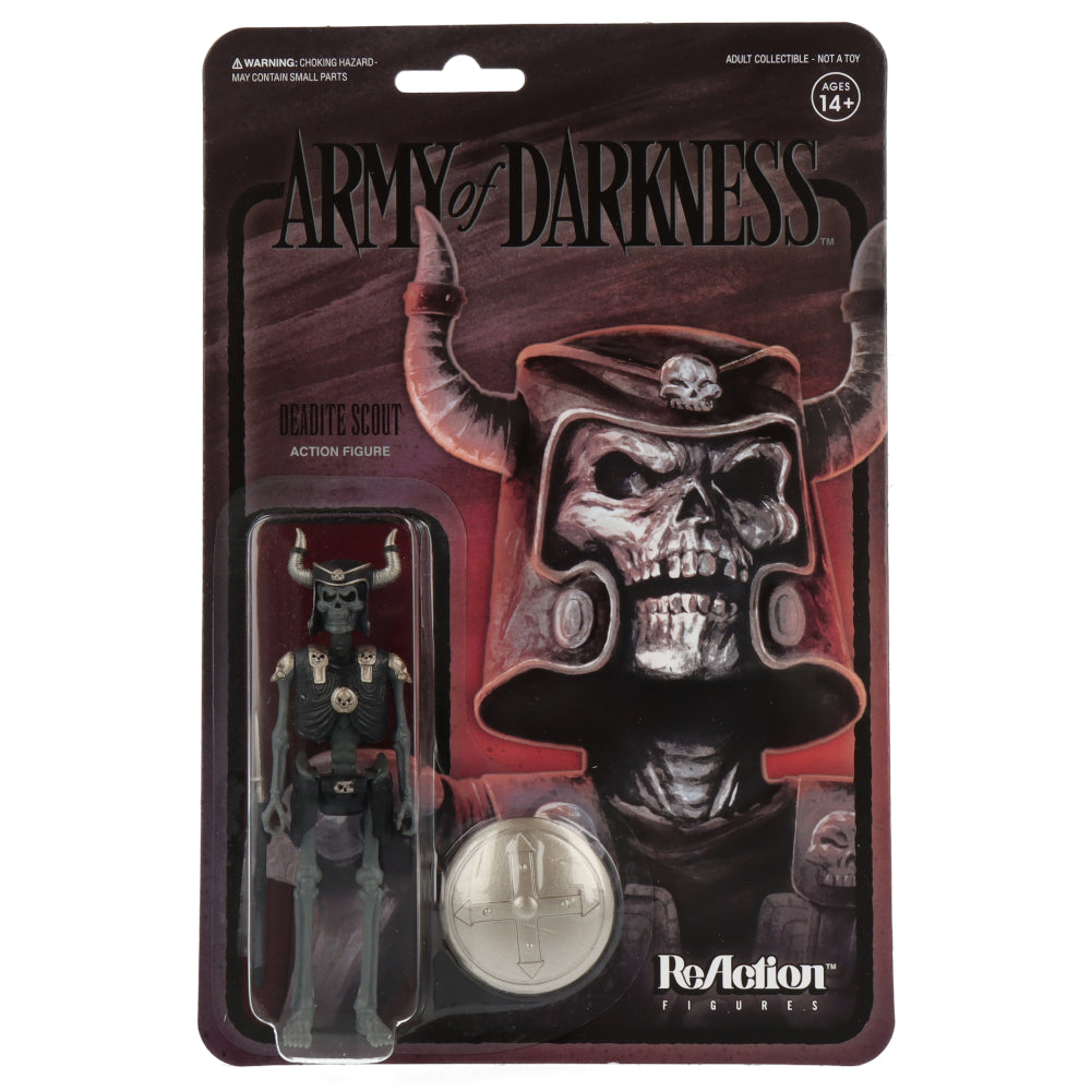 Deadite Scout (Midnight) Army of Darkness Wave 2 ReAction Figure - Evil Dead Horror Movie Collectible for Display & Action Scenes