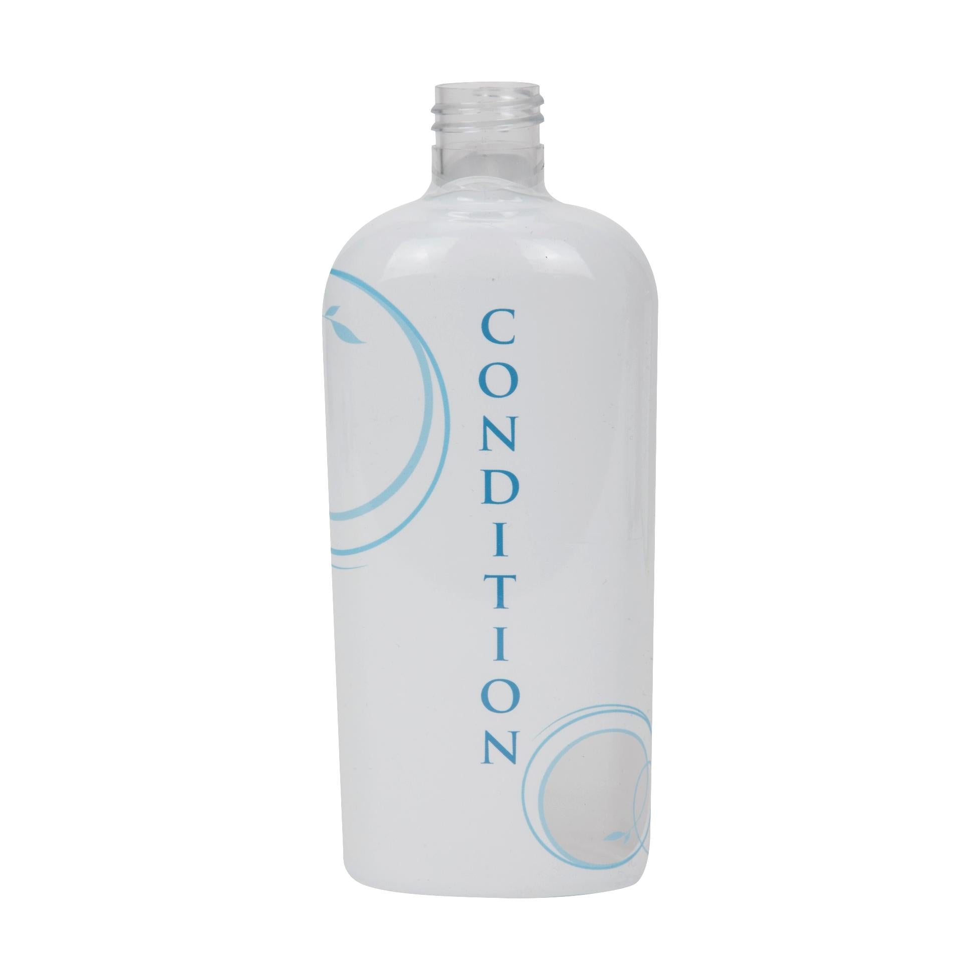 Aquamenities White Replacement Bottles for Shampoo, Conditioner & Body Wash - Perfect for Hotels, Spas & Travel Toiletries