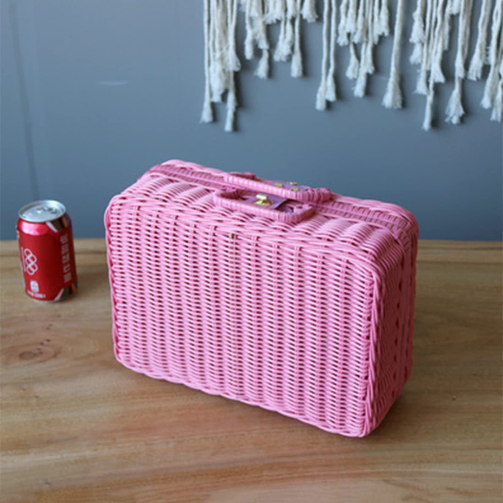 Portable Sewing Kit Storage Box with Flower Design - Organize Needles, Threads & Craft Supplies - Perfect for Travel, Home & DIY Projects